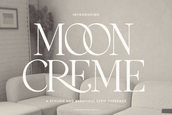 Moon Creme Font: Elegant Design & Creative Projects